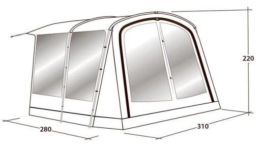 Outwell Universal Awning Size 2 2 Outwell Universal Awning Size 2 - Image 2