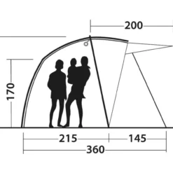 Outwell Woodcrest Drive Away Awning -UK Outdoor Equipment Sales 2024 outwell woodcrest dimensions