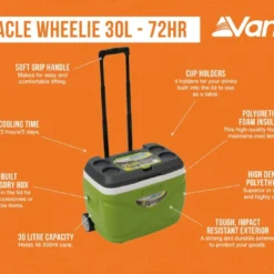 Vango Pinnacle 30L Wheelie Cooler 16 Vango Pinnacle 30L Wheelie Cooler -UK Outdoor Equipment Sales 2024 pinnnacle wheelie 30l 72hr hr medium