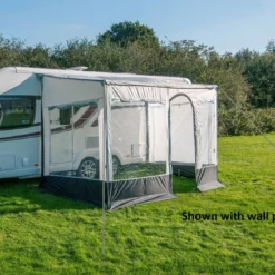 Sunncamp Protekta Sun Canopy 7ft -UK Outdoor Equipment Sales 2024 protekta roll out sun canopy incl. wall pack 2 min