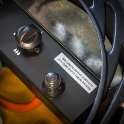 Provence 3kw Portable Gas Heater In Matt Black -UK Outdoor Equipment Sales 2024 provence lifestyle matt black controls close up img 3038