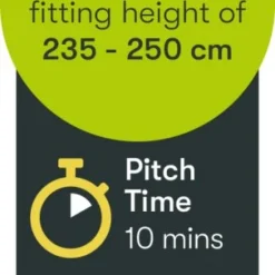 Quest Falcon 325 Poled Porch Caravan Awning -UK Outdoor Equipment Sales 2024 quest falcon 325 poled porch caravan awning specs