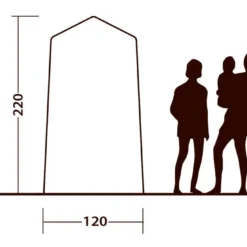 Outwell Seahaven Comfort Station Single Utility Tent -UK Outdoor Equipment Sales 2024 seahaven comfort station single standing height