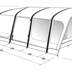 Outwell Springville 5SA Package -UK Outdoor Equipment Sales 2024 springville 5sa dimensions 2