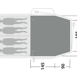 Outwell Springwood 4 Flat Woven Carpet -UK Outdoor Equipment Sales 2024 springwood 4