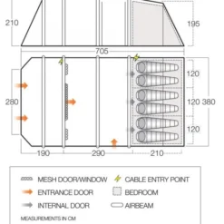 Vango Stargrove II Air TC 600XL Tent 7 Vango Stargrove II Air TC 600XL Tent -UK Outdoor Equipment Sales 2024 stargrove ii air tc 600xl