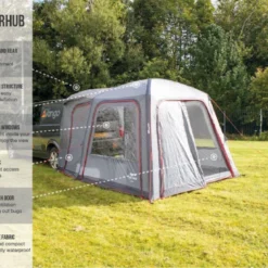 Vango Tailgate AirHub Low Awning -UK Outdoor Equipment Sales 2024 tailgate air hub awning features