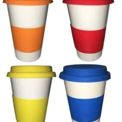 250 X Travel Mug Eco-Ceramic And Silicone