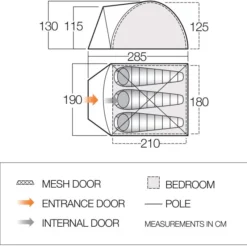 Vango Tay 300 Tent 11 Vango Tay 300 Tent -UK Outdoor Equipment Sales 2024 vango 2020 tents floorplan tay 300 hi