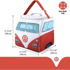 Volkswagen Large Red Cooler Bag -UK Outdoor Equipment Sales 2024 vw cooler bag red 5