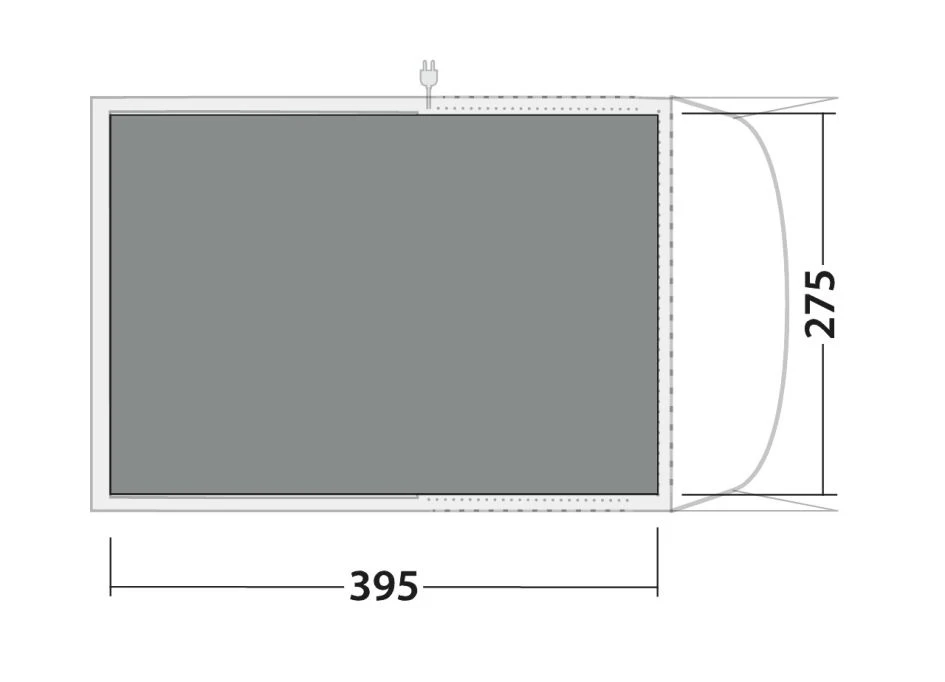 Robens Wolf Moon 5XP Footprint Groundsheet (395cm X 275cm) 4 Robens Wolf Moon 5XP Footprint Groundsheet (395cm X 275cm) - Image 4