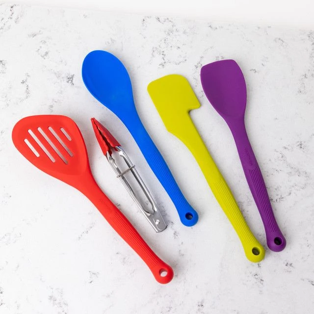 Colourworks 5 Piece Silicone Kitchen Utensils Set 8 Colourworks 5 Piece Silicone Kitchen Utensils Set - Image 8